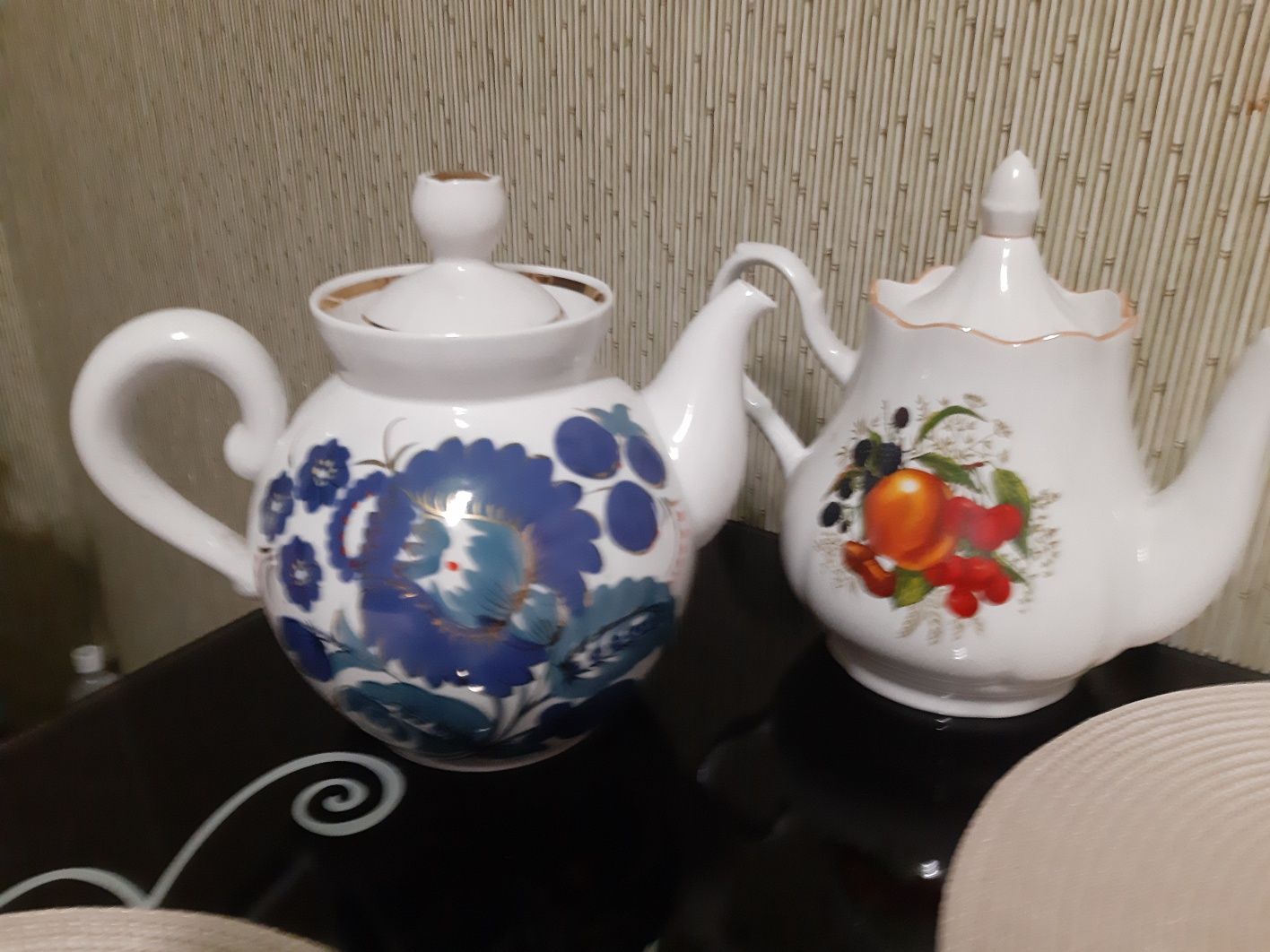 Чайник фарфор СССР,новый,в отличном состоянии, Кофейник новый