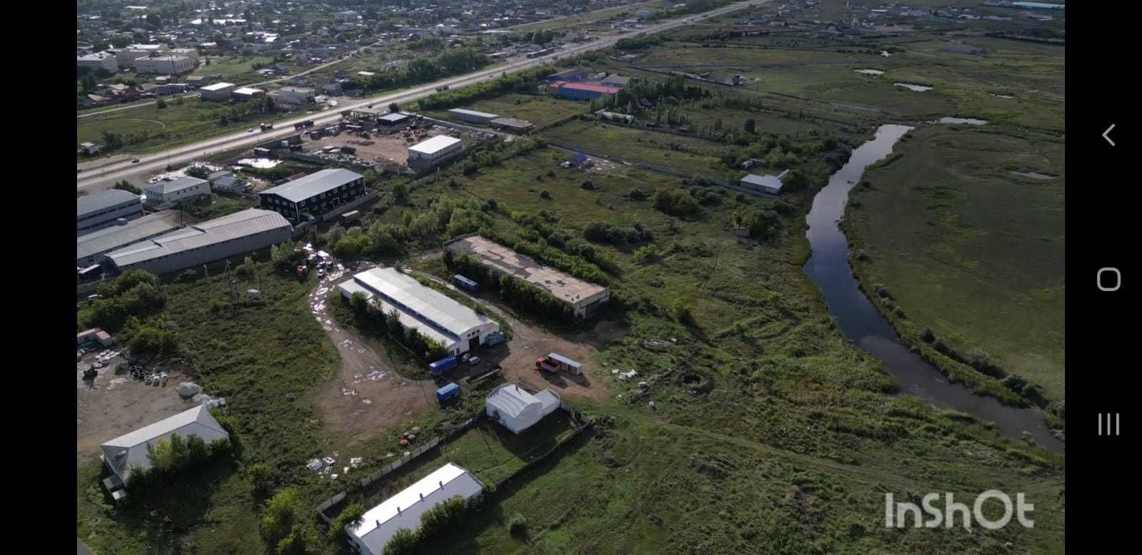 Производственная база п. Жибек Жолы