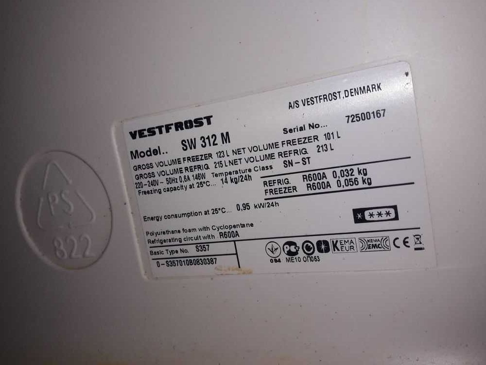 продам модуль-платy на холодильник VESTFROST SW 312 M
