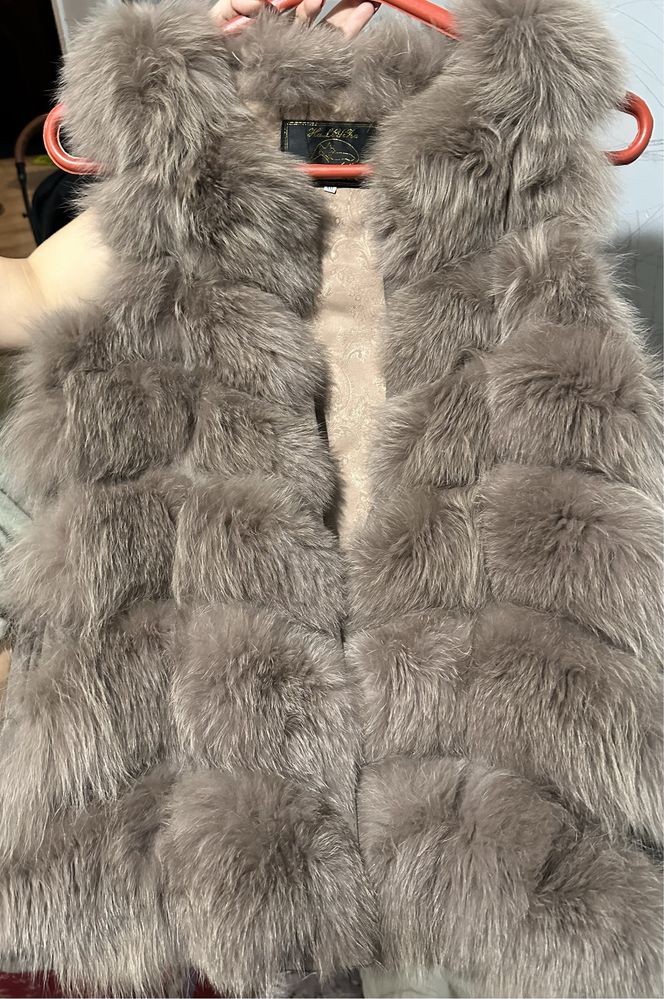 Норковый жилет