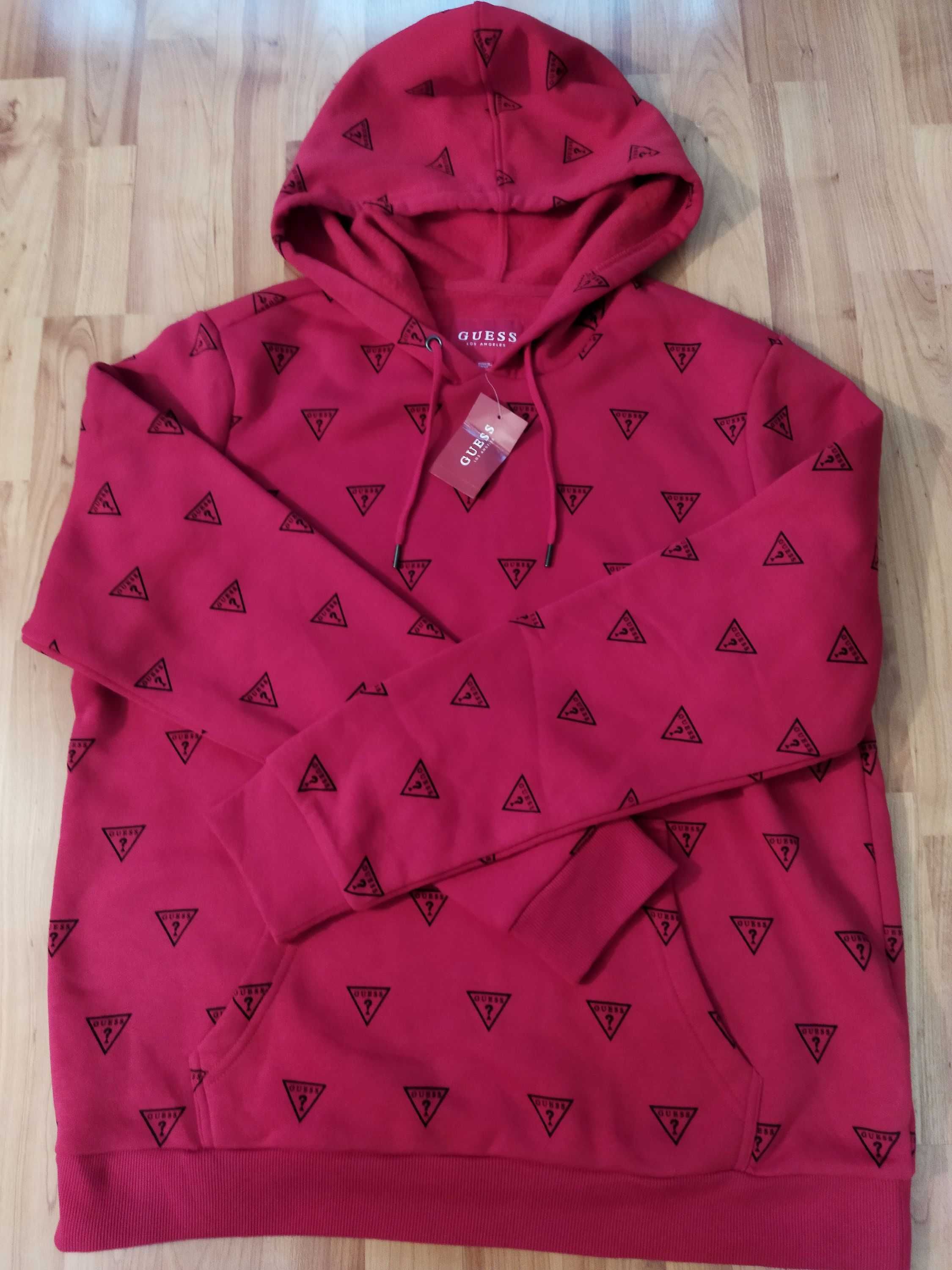 Толстовка-худи Guess (США,Лос-Анжелес),оригинал,новая,р-р 50