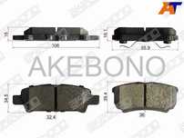 Колодки тормозные Mitsubishi Galant