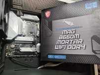 Комплект на 1700 сокете Мат плата MSI B660 MSI Mortar + I5 13400F