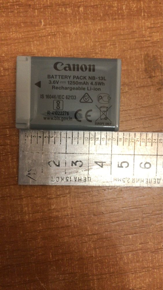 Продаю аккумуляторы для фотоапарата Canon