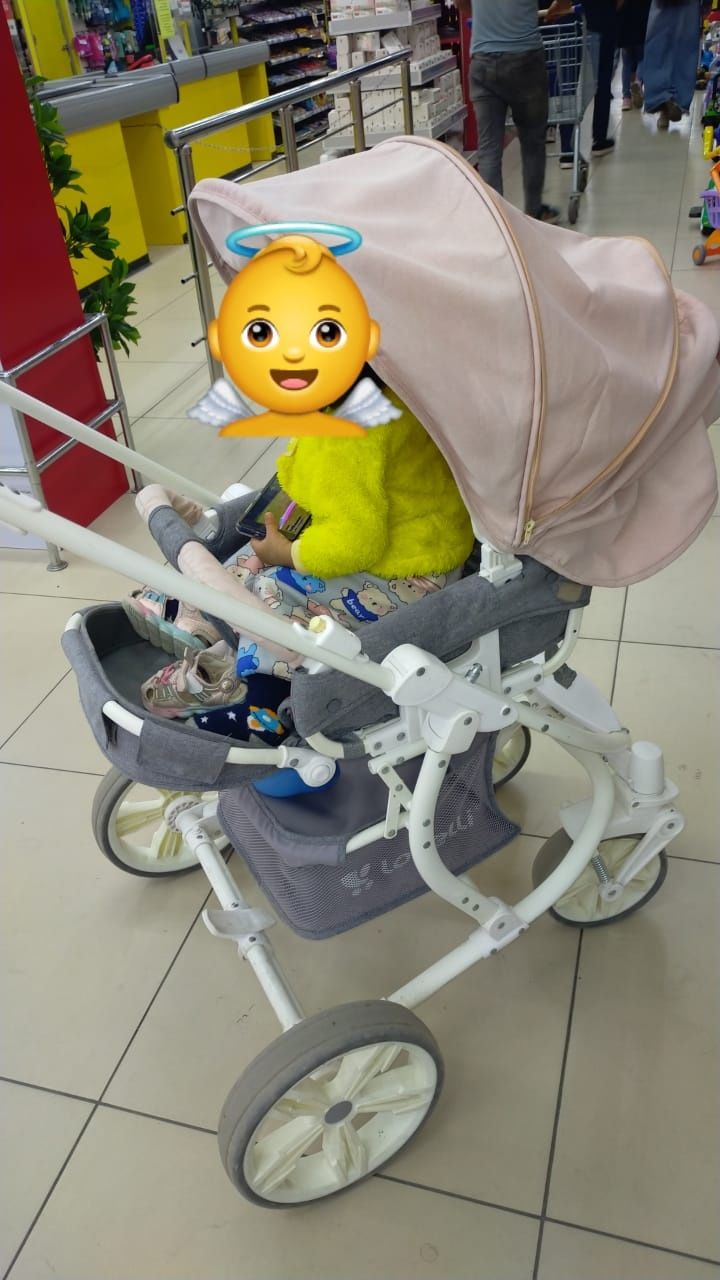 Люлька, шезлонг, коляска, манеж, ходунок!