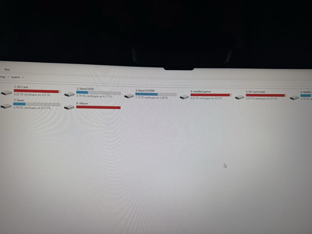 Продам прошитую nintendo switch oled