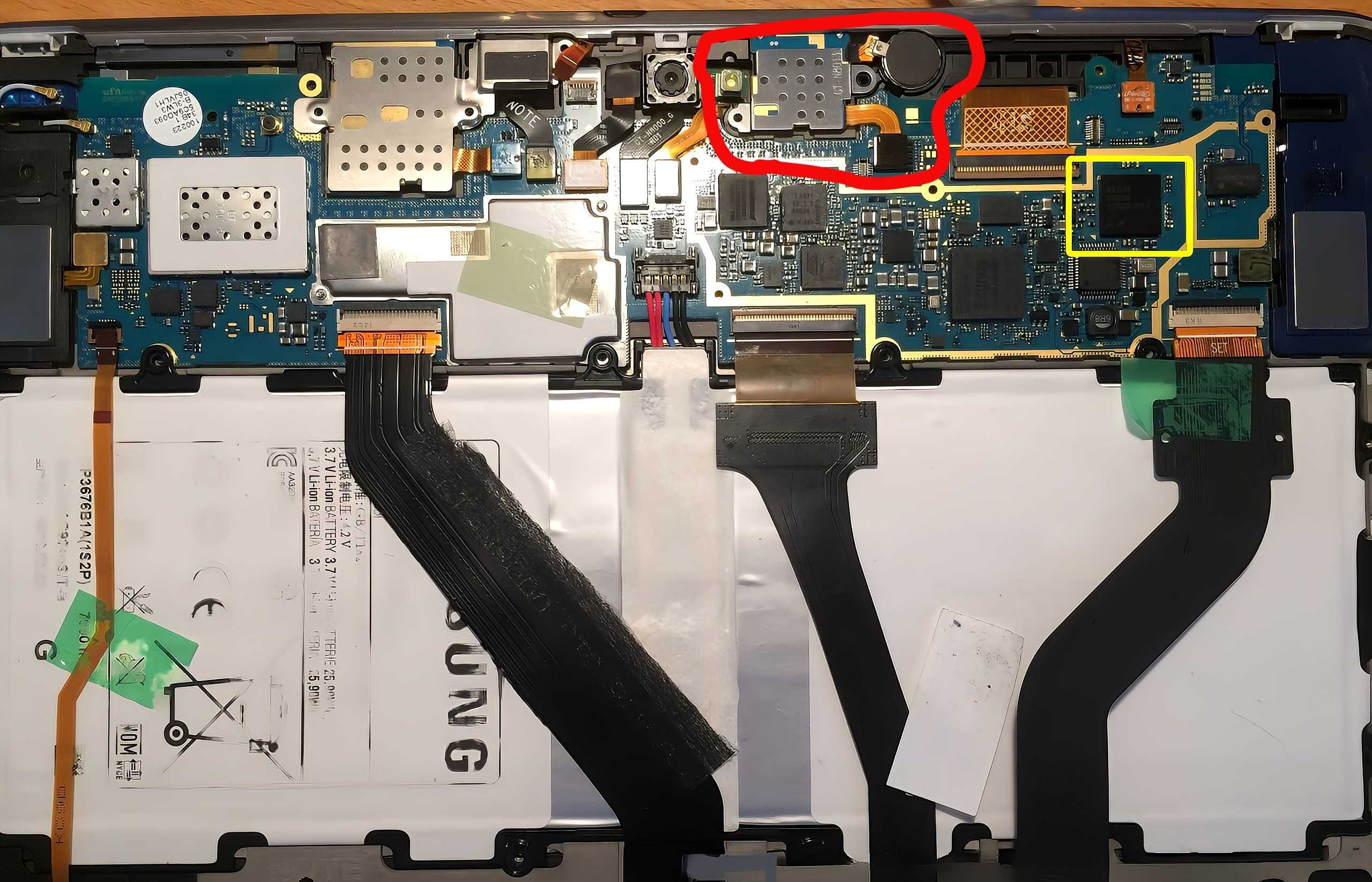 Модуль SD Card для планшета Samsung Galaxy Note 10.1 GT-N8000 (Новый)