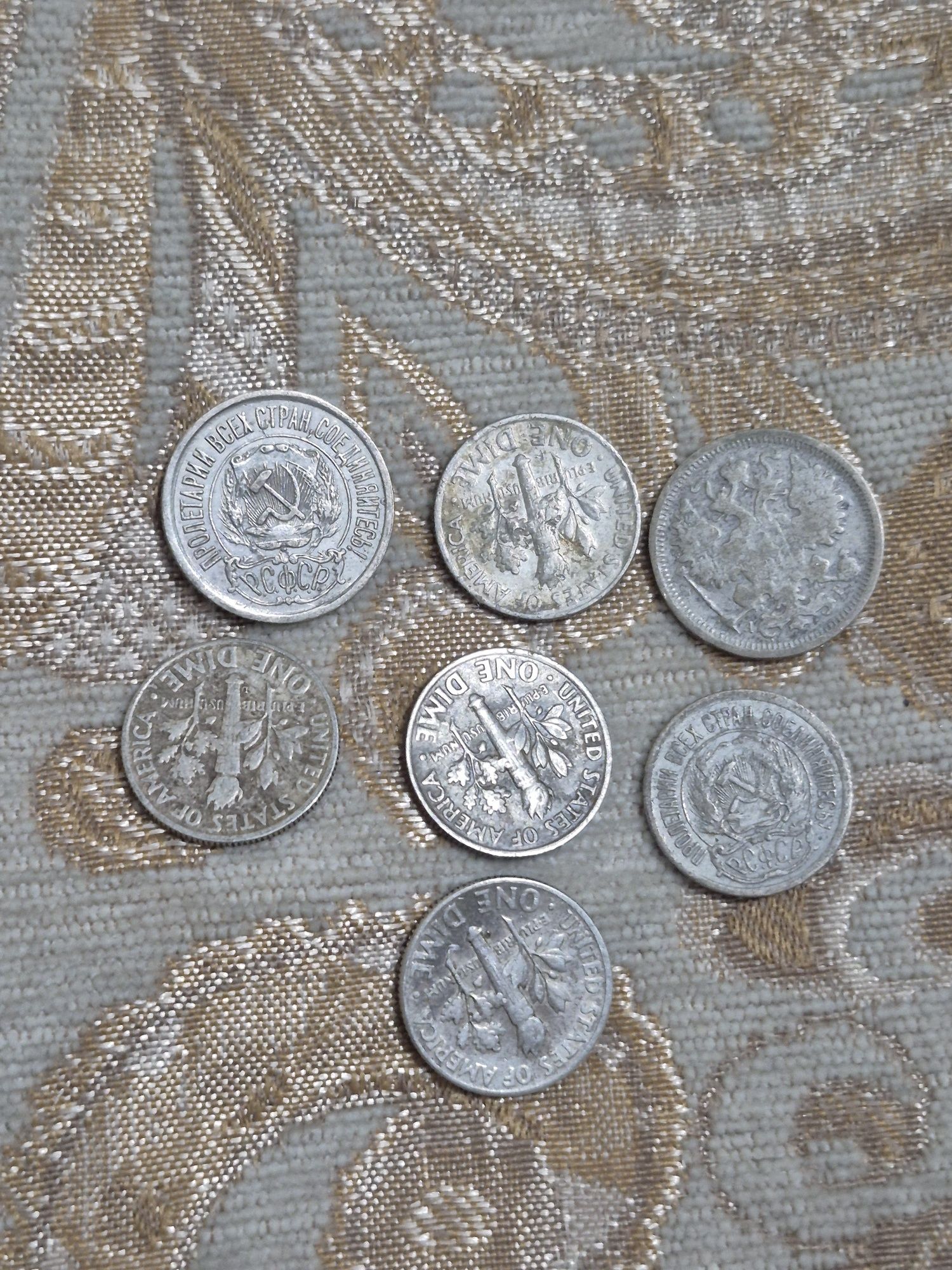 Продам монеты Серебро. Империя, талер, османы.
