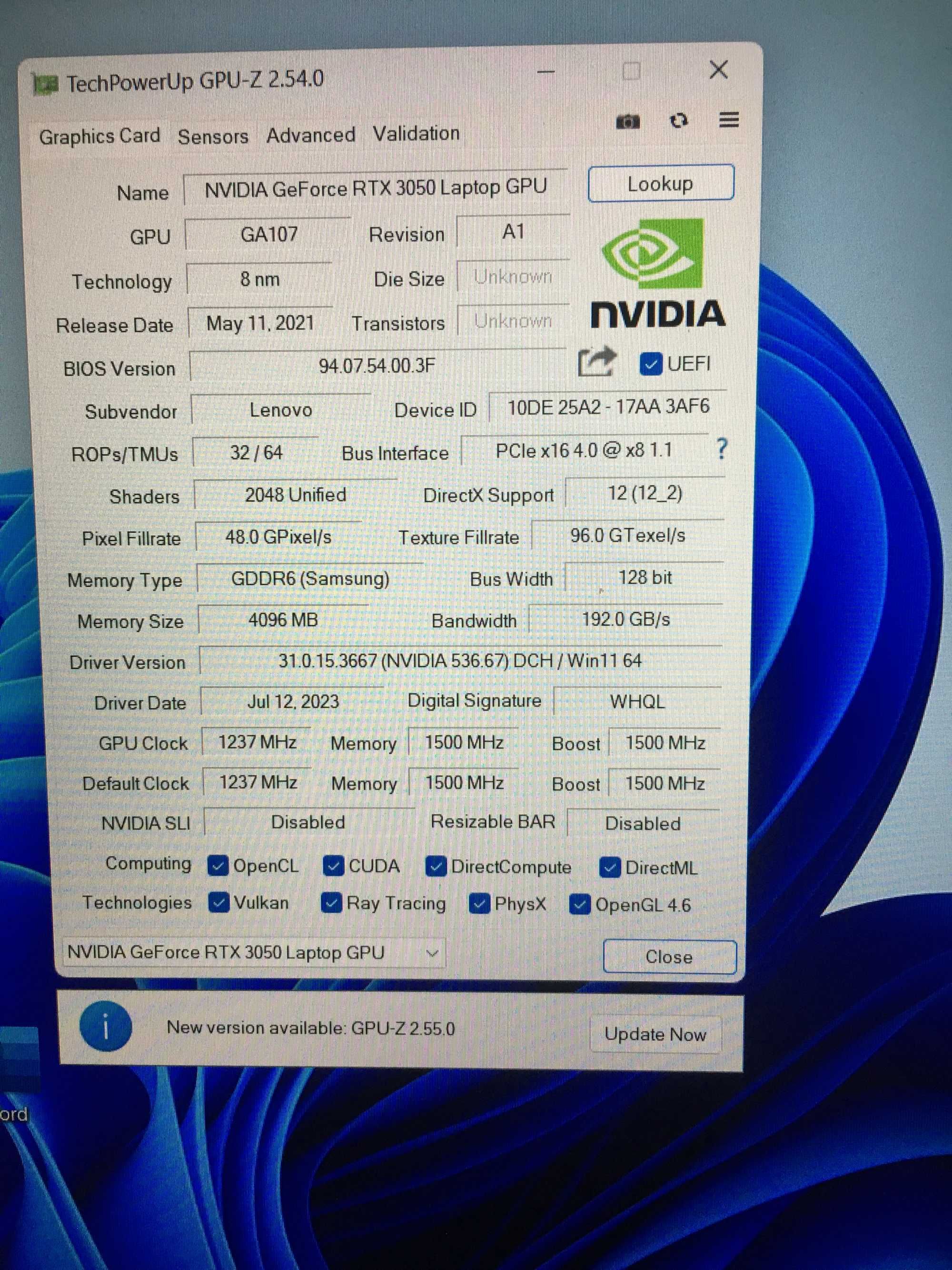 Продам ноутбук на core i5 12450H+rtx 3050/На гарантии.