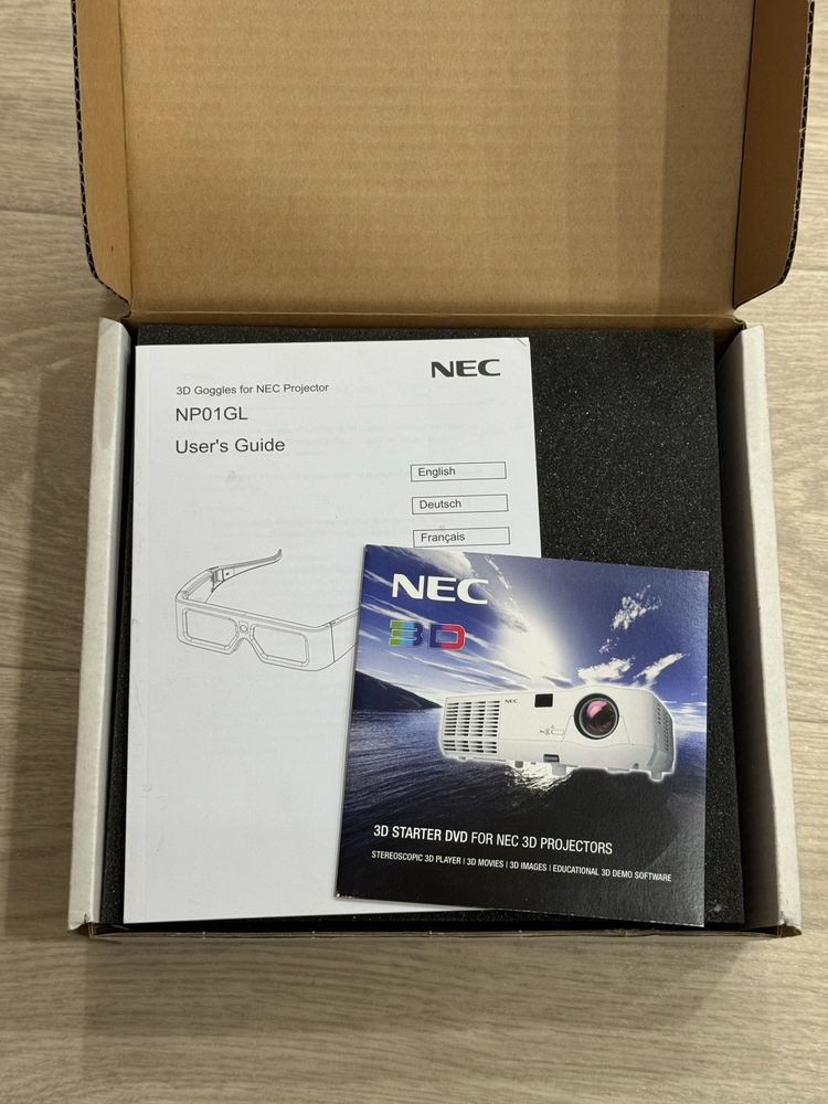 3D очки для проектора NEC