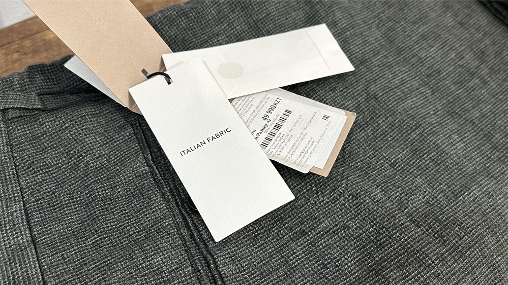 Новая! Брюки в клеточку Massimo Dutty 42 размер