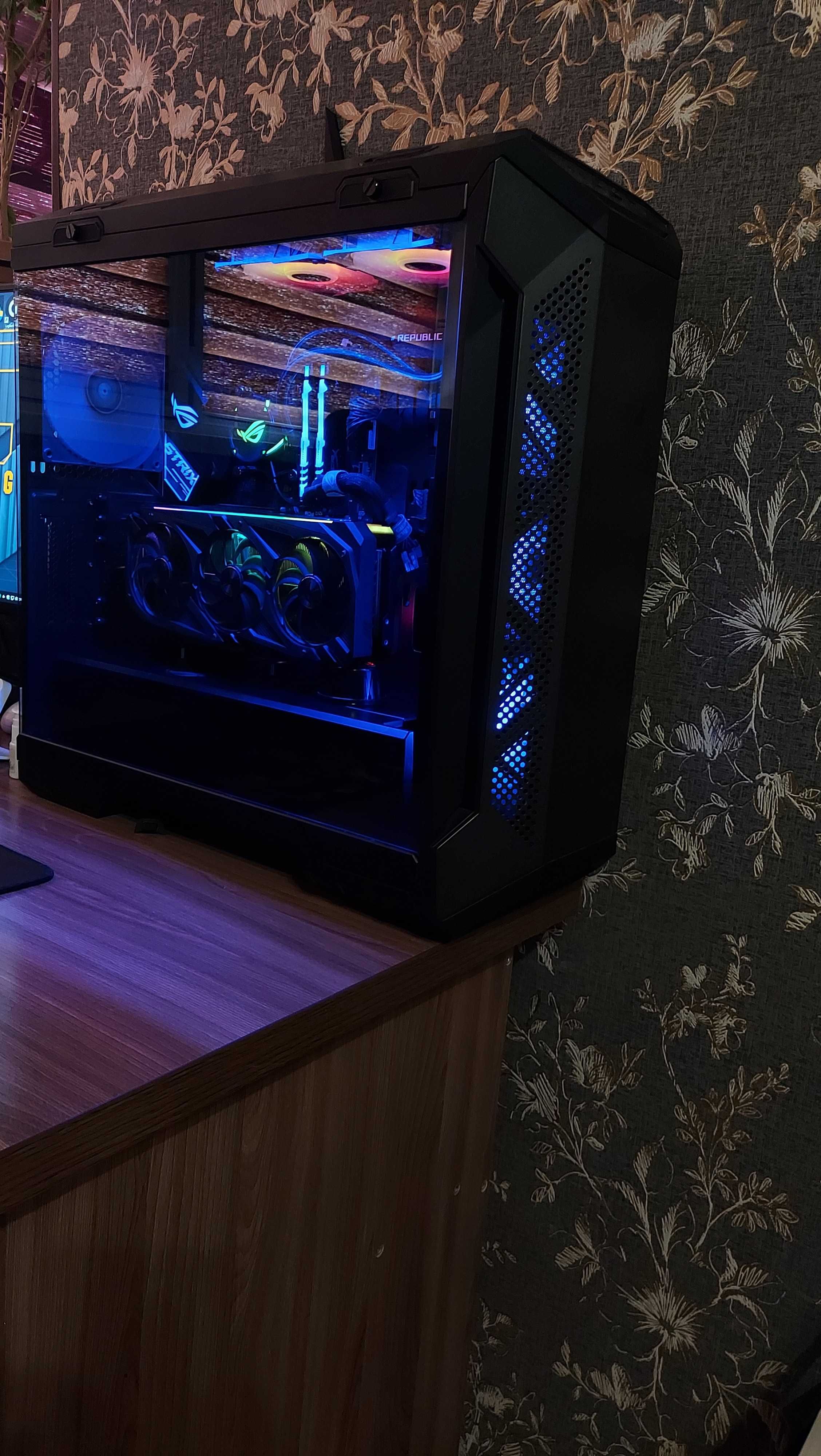 LED RGB ленты 30-50см для компьютеров , можно с контроллером