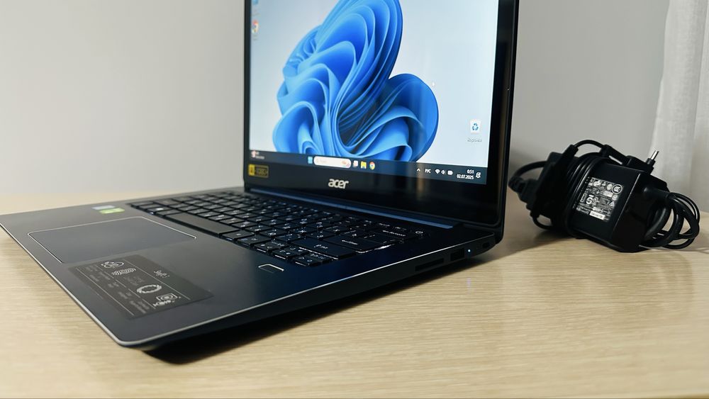 Мощный ноутбук Acer Core i5-8th, 8GB, 512GB SSD, Nvidia Geforce