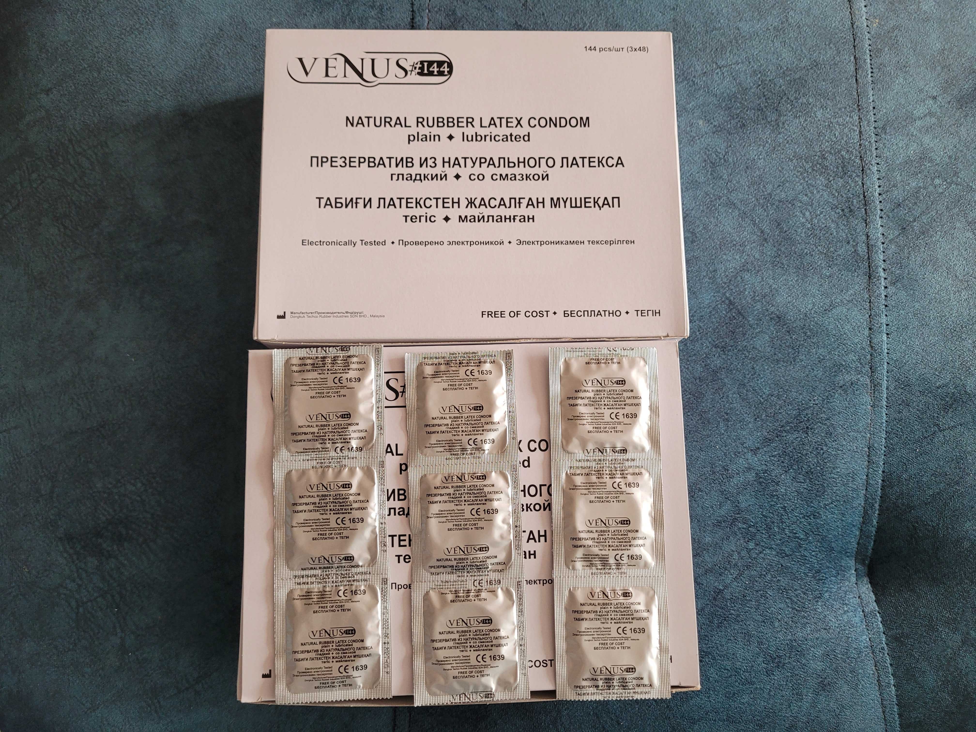 Бесплатная доставка,презервативов Venus из натурального латекса.