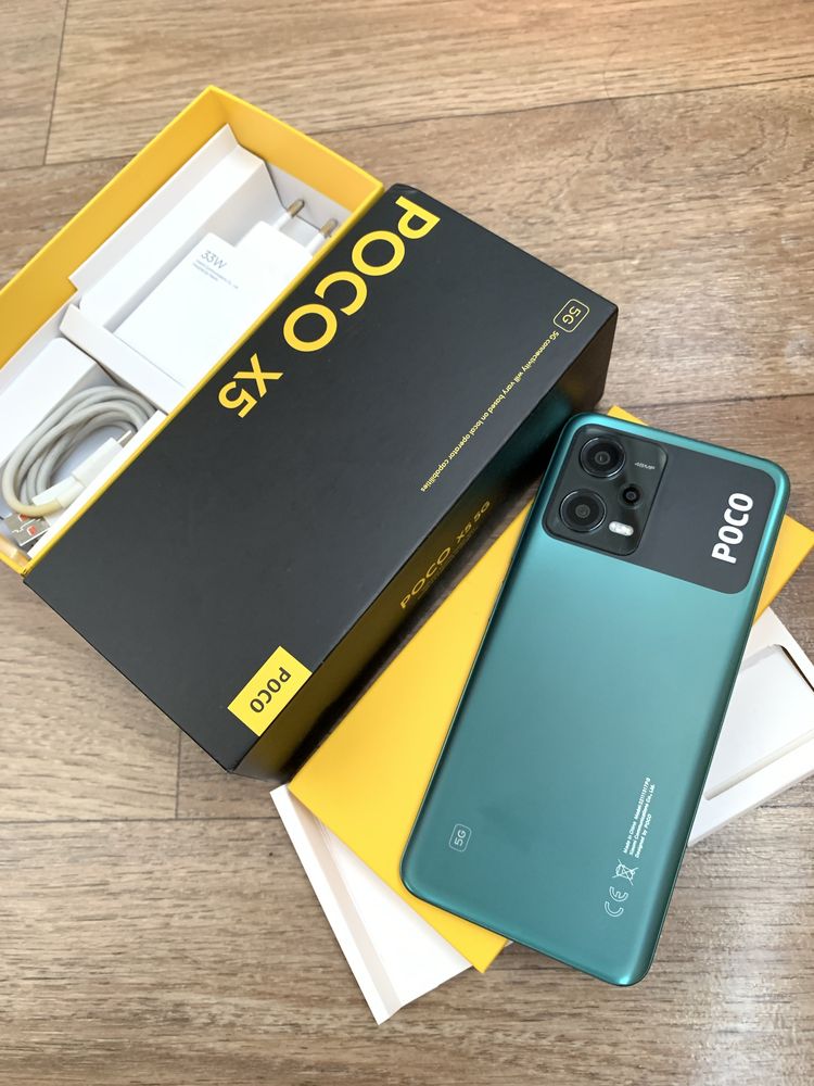 Poco X5 5G 256/12gb В идеале полный комплект