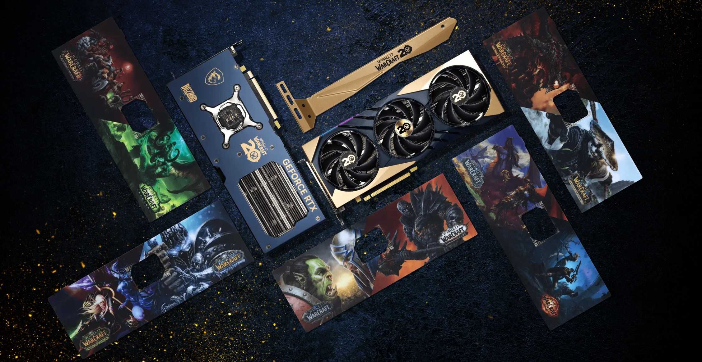 Видеокарта MSI RTX 4070 Super Gaming Slim World of Warcraft Edition