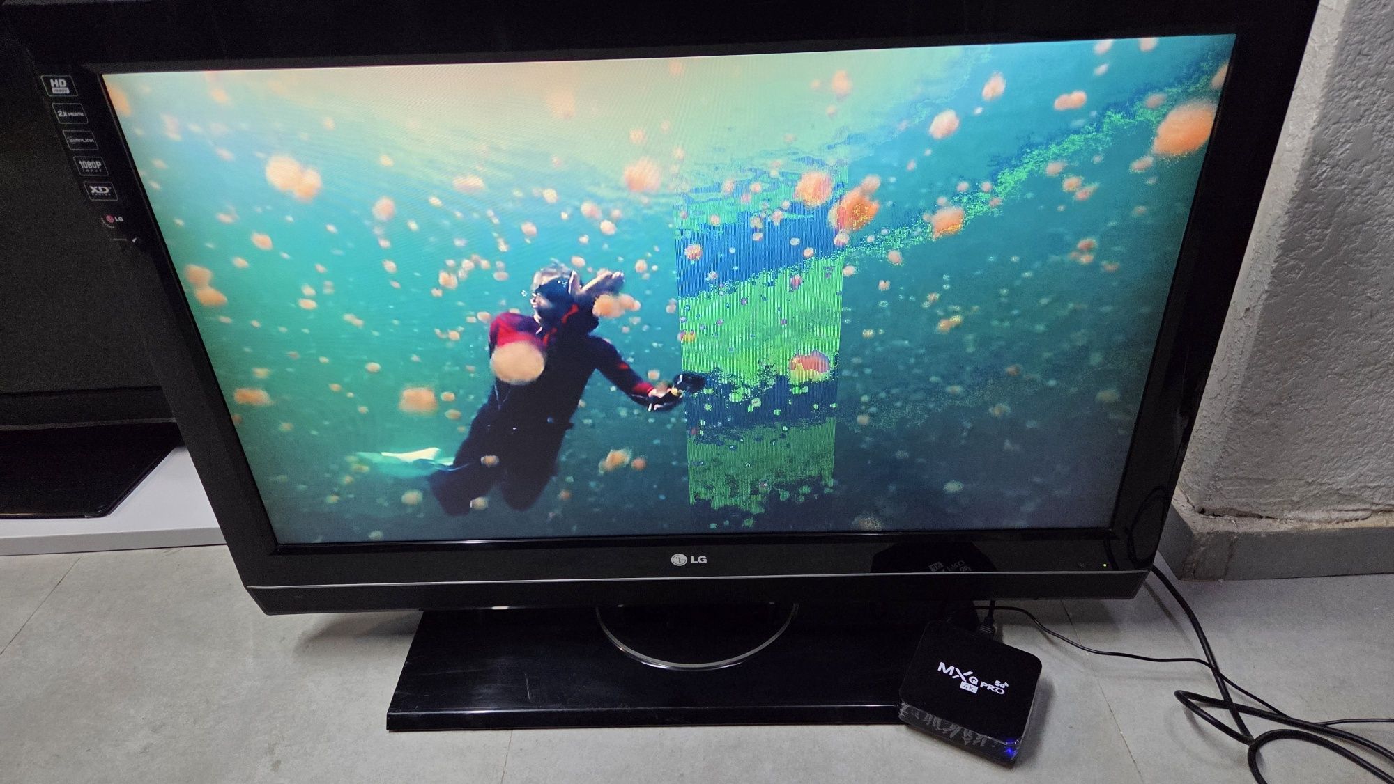 *️⃣ LG 94см + Андроид Приставка/ QTV