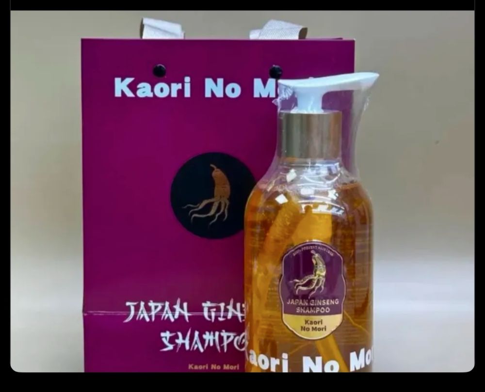 Японский шампунь Kaori No Mori на основе женьшеня