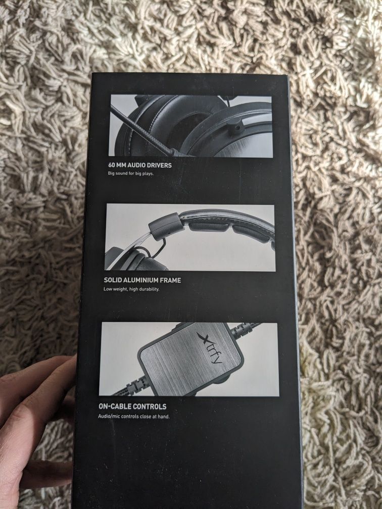 Игровые наушники xtrfy H1 Pro аналог hyperx cloud alpha, только лучше