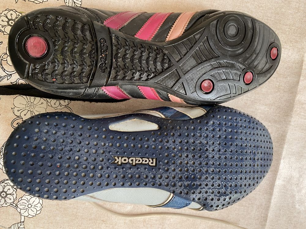 Продам фирменные кроссовки adidas и reebok
