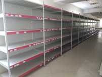 Продам торговые стеллажи, пристенные, двусторонние