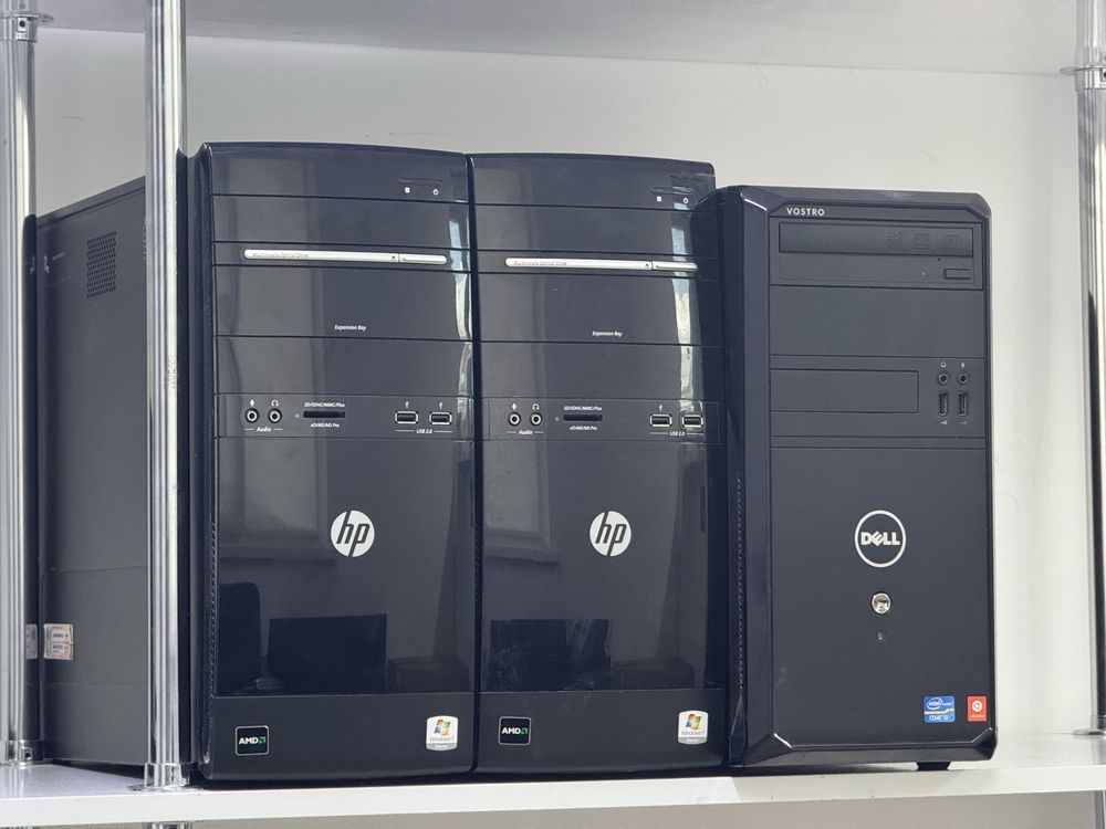 3 компьютера i3-2100 AMD