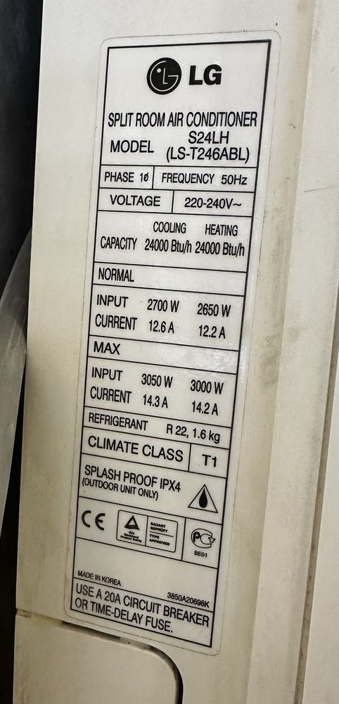 Кондиционер Beko. Мощность на 40 кв.м