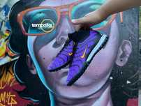 Детские футбольные бутсы сороконожки Nike Mercurial Air Zoom