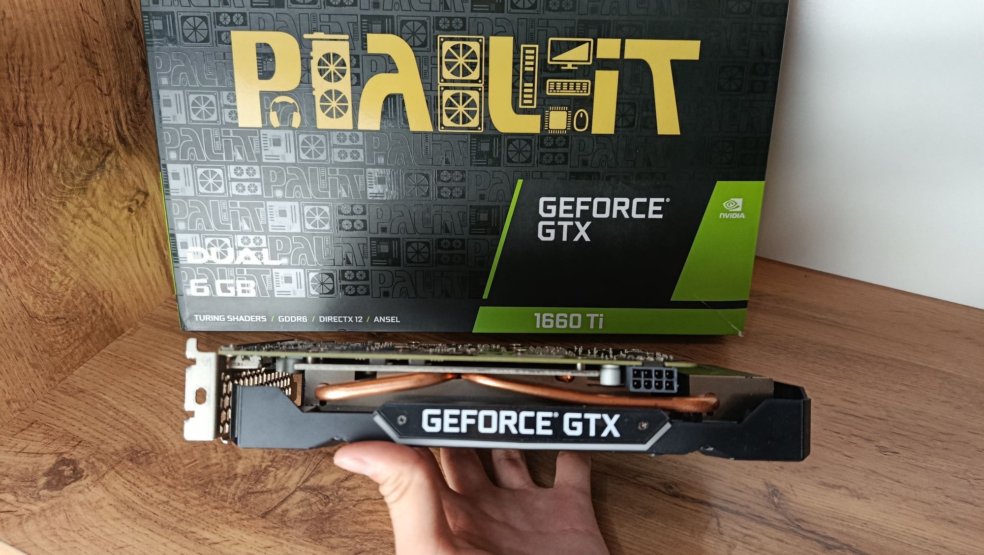 Видеокарта GTX 1660 ti 6 gb