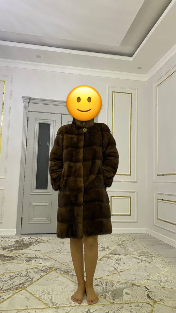 Норковая шуба канадский мех