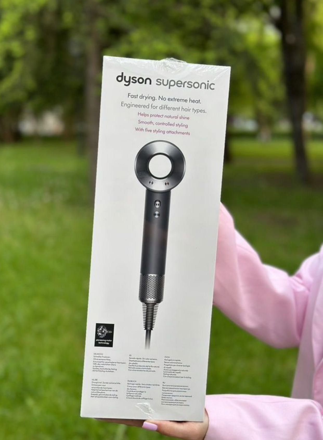 Продам Новый Дайсон Dyson Supersonic в цвете BlackEdition Стайлер Фен