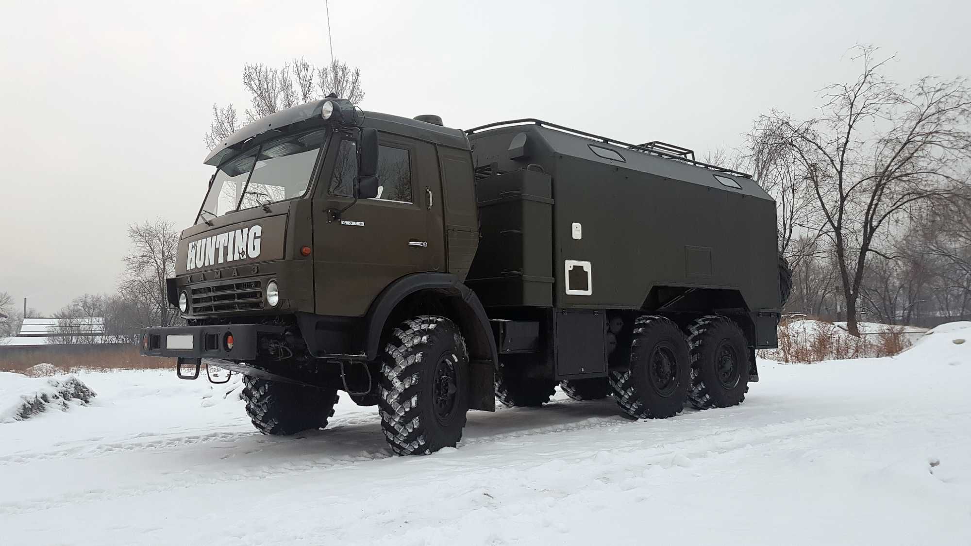 Дом на колёсах Камаз Автодом - читай описание