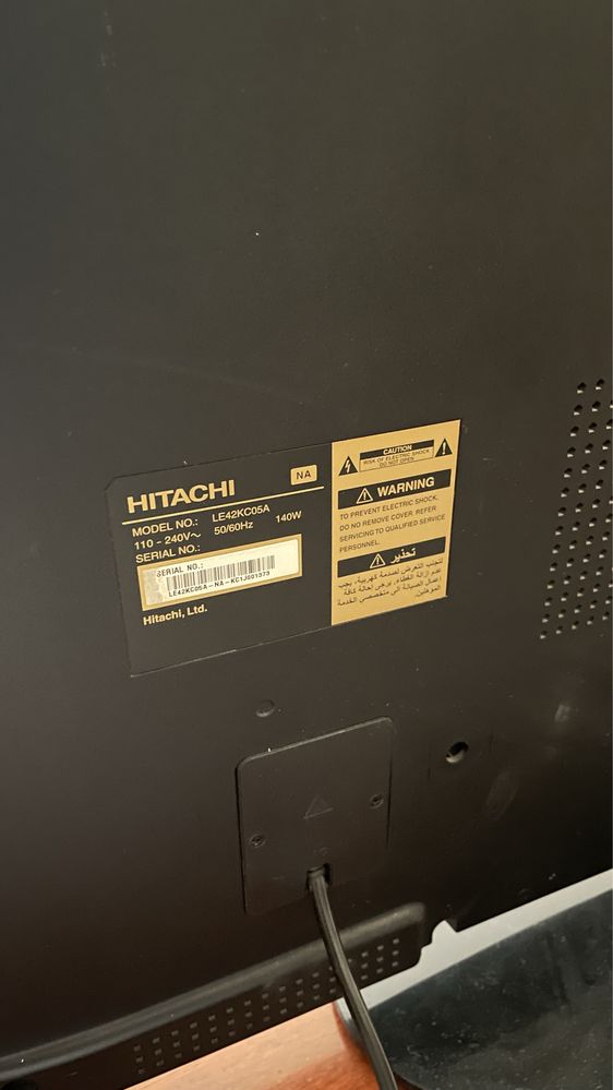 Телевизор Hitachi LE42KC05A,в отличном состоянии