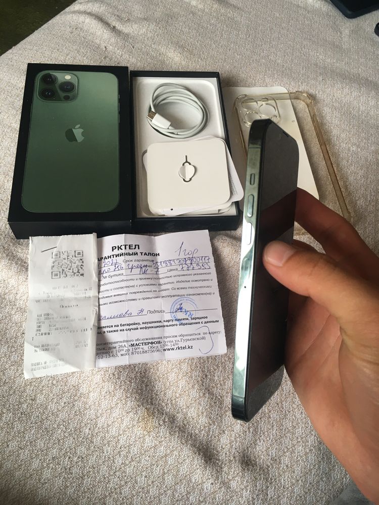 iPhone 13 Pro Max 256гб 5G полный комплект оригнал телефон супер мыкты