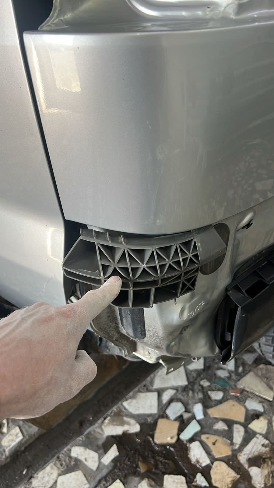 Крепление заднего бампера Toyota land cruiser Prado 120 gx470