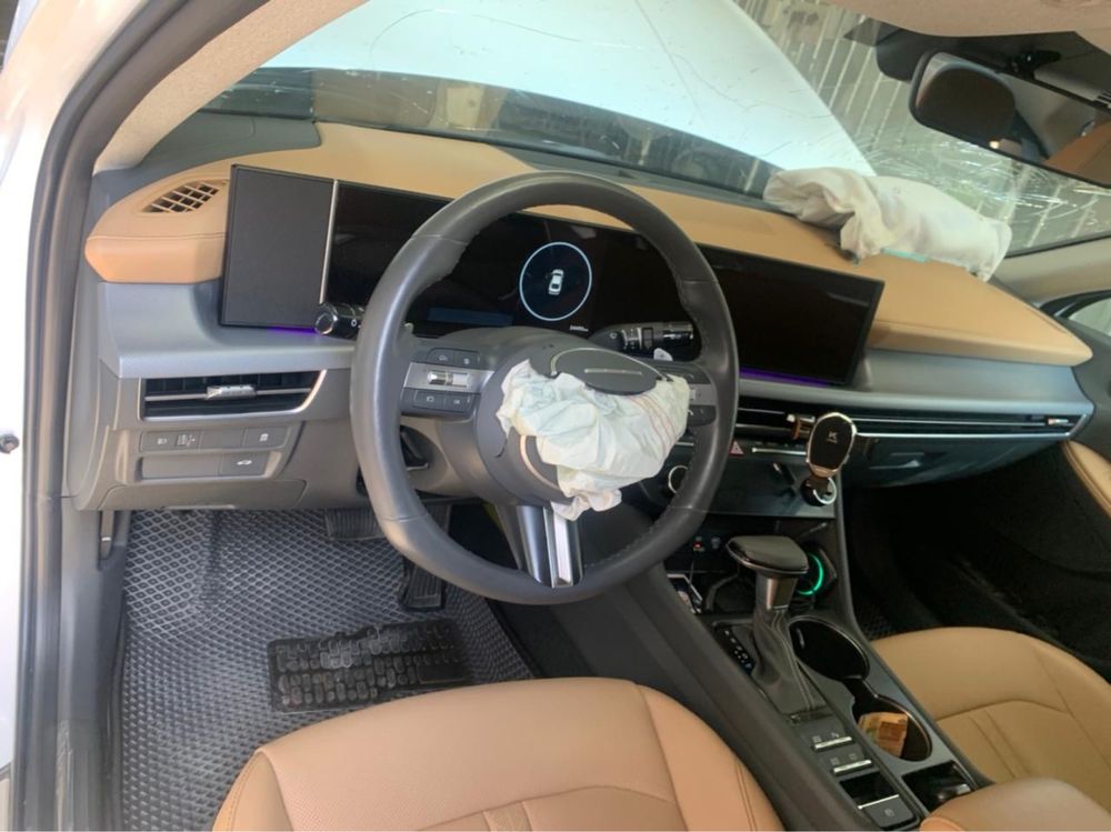 Восстановление Airbag и перетяжка салона после дтп