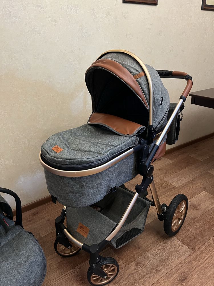 Продается коляска от фирмы teknum в хорошем состояний