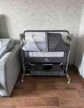 Ining baby манеж-кровать поперечный маятниковый механизм Dadu design