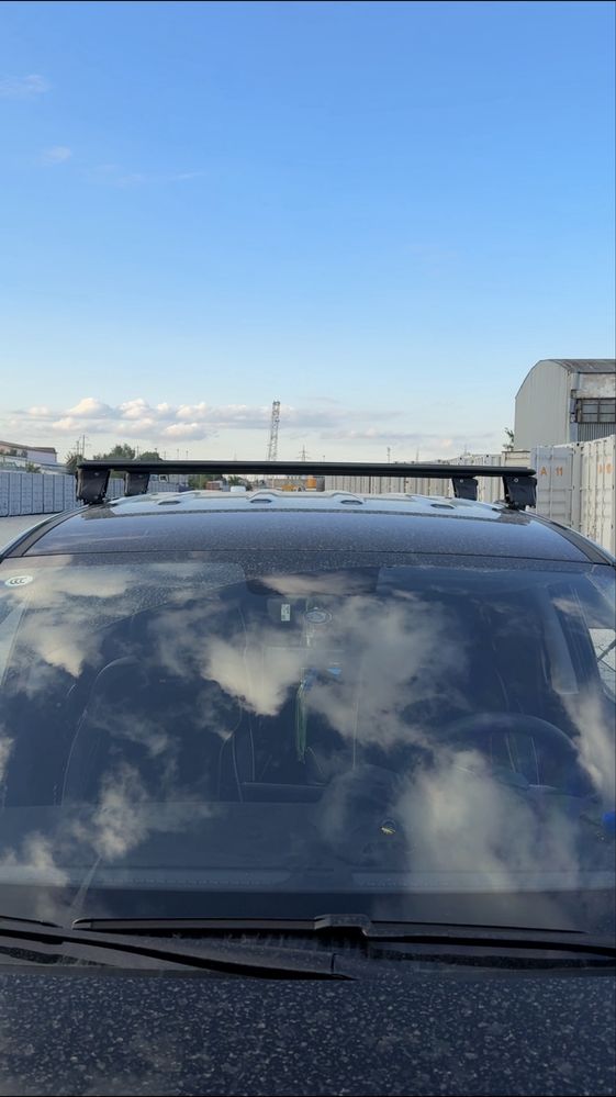 Поперечные рейлинги Hyundai Custin Custo