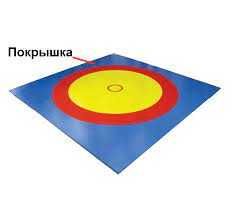 Борцовский ковер 8х8 м (с матами НПЭ 50мм)
