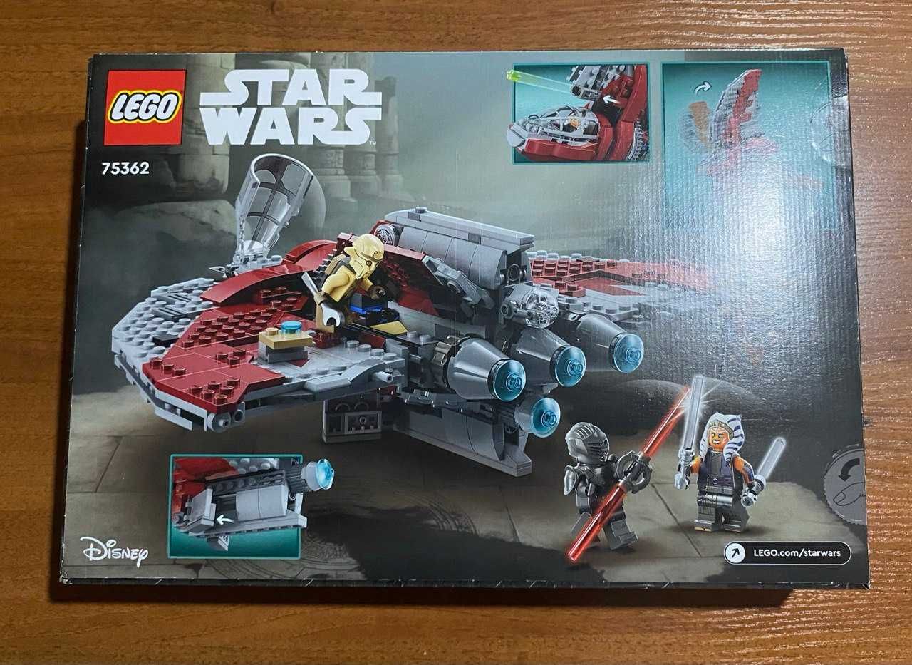 Lego Джедайский шаттл Т-6 Асоки Тано Star Wars