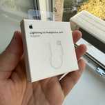 Переходник Apple Lightning mini jack 3.5 мм