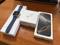 Iphone 16 pro max, Apple Watch 10, Air Pods pro