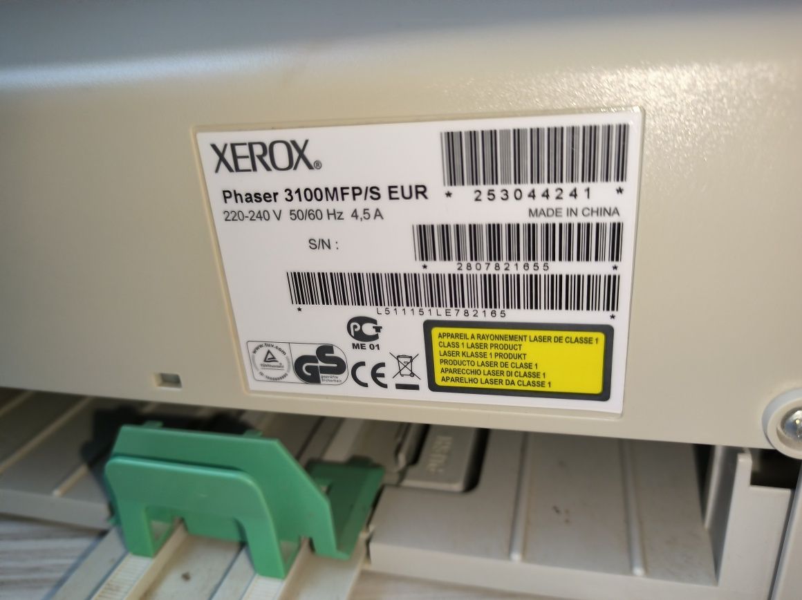 МФУ Xerox Phaser 3100MFP/S
