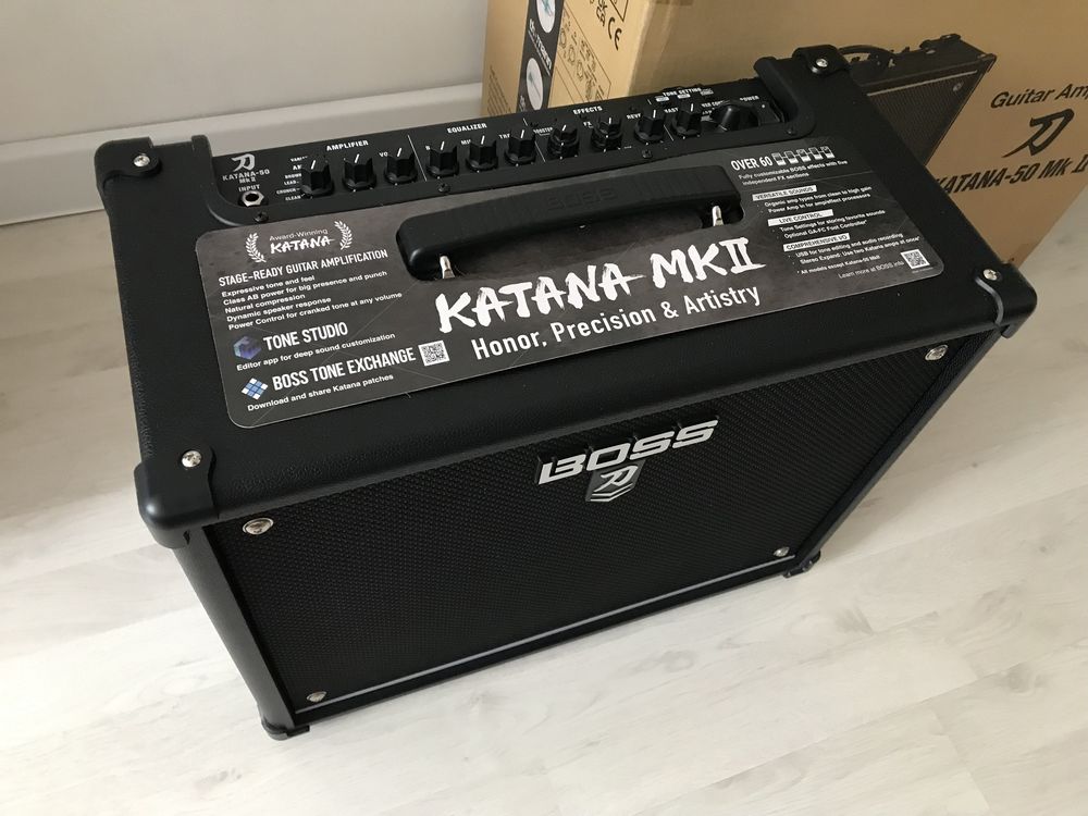 boss katana mk2 50w комбоусилитель