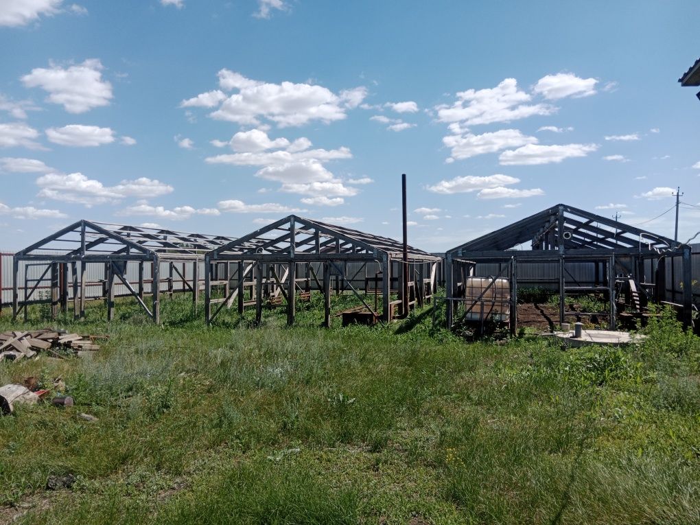 Продам участок с теплицами. Хороший торг