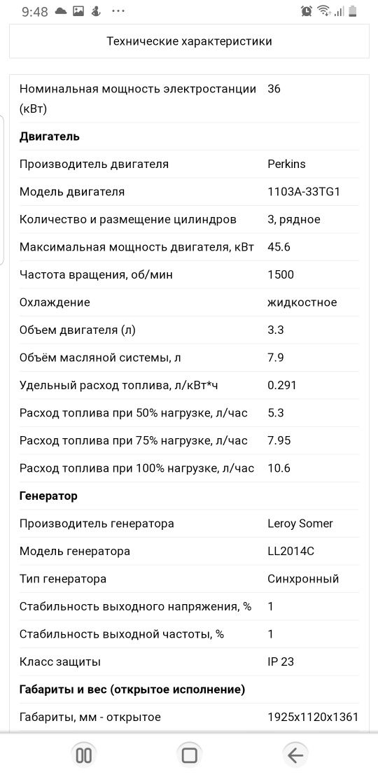FG Wilson дизель электрическая генератор