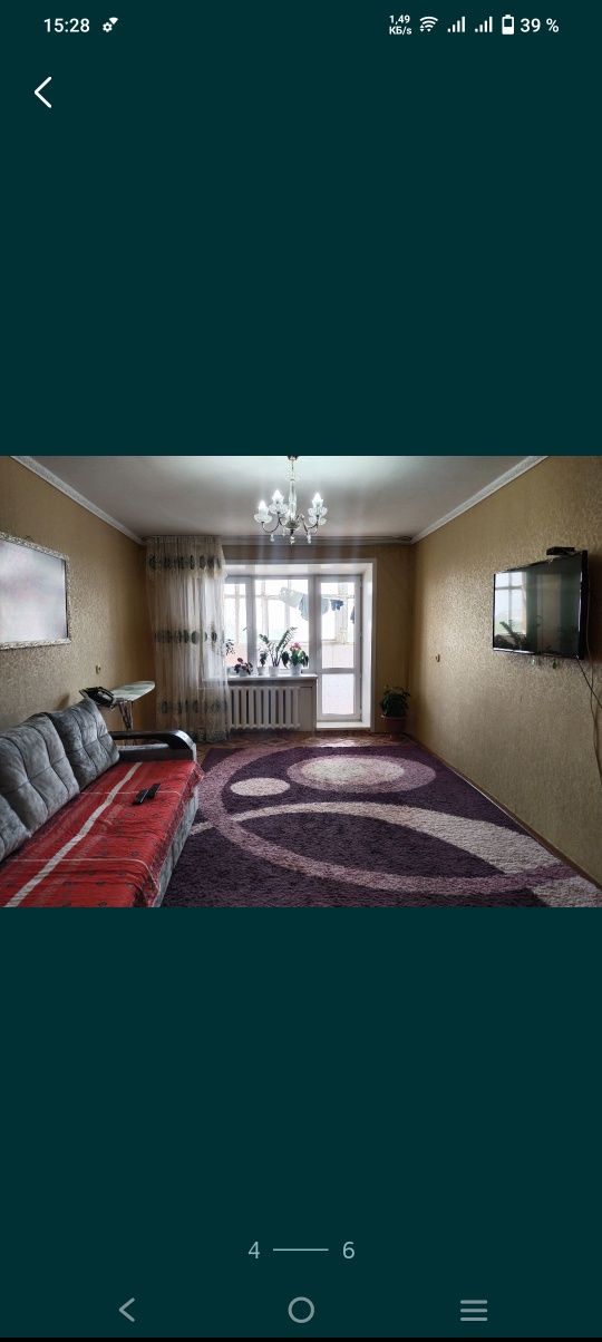 Продам 3 ком , квартиру  улучшенной  планировки.