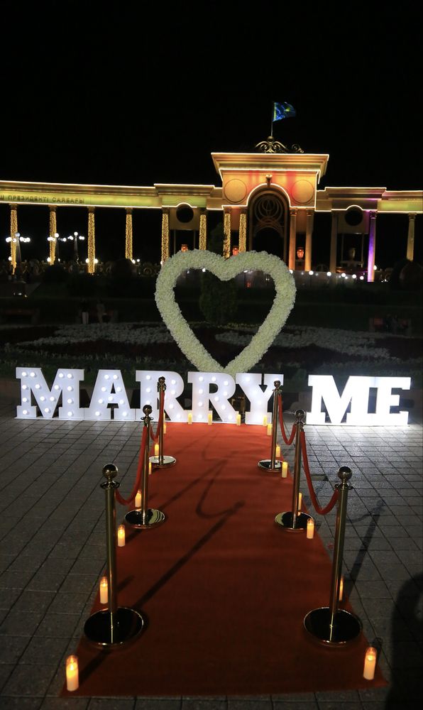 От 25.000 тг MARRY ME Предложения руки и сердца, Happy birthday