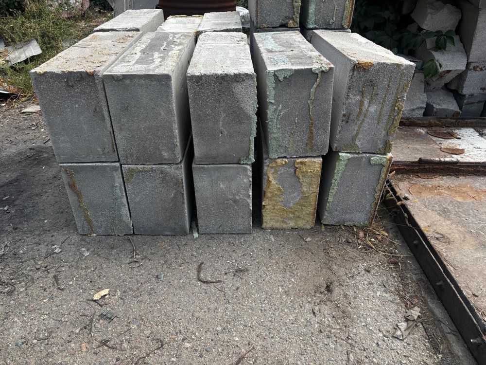 Газоблок б/у в хорошем состоянии 50 шт